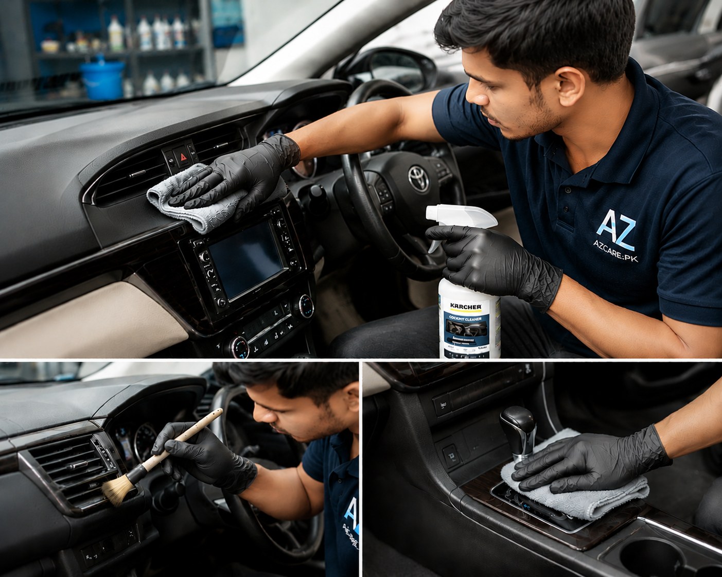 Dashboard Cleaning